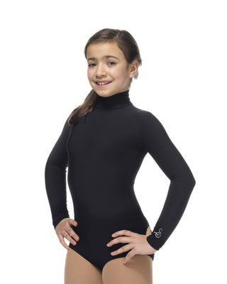 Sagester Black thermal leotard