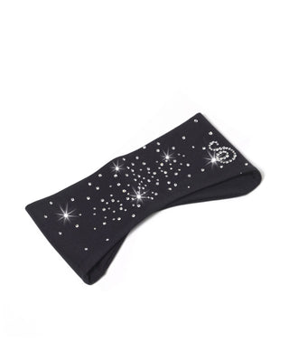 Sagester Microfiber headband with crystals