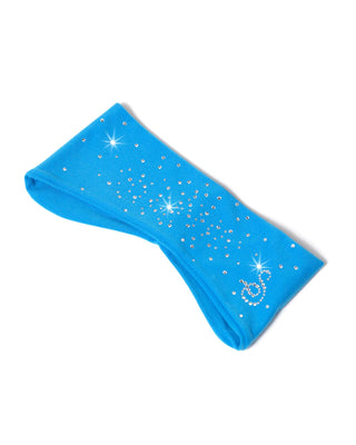 Sagester Microfiber headband with crystals