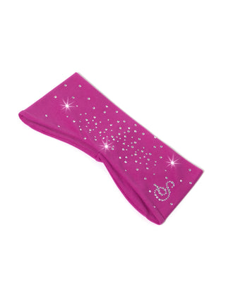 Sagester Microfiber headband with crystals